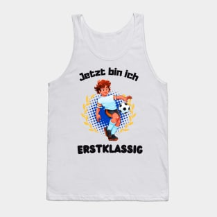 Kinder Fußball Fußballspieler Jungen Erstklassig Tank Top